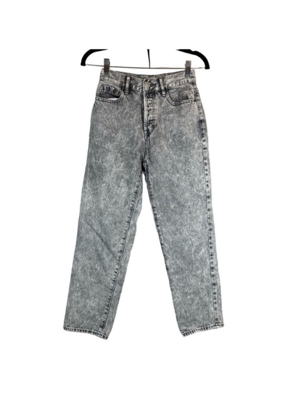 Pacsun high rise straight acid wash mom jeans